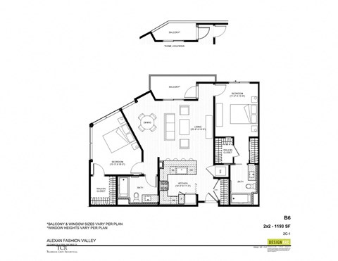 B6 2x2 floor plan